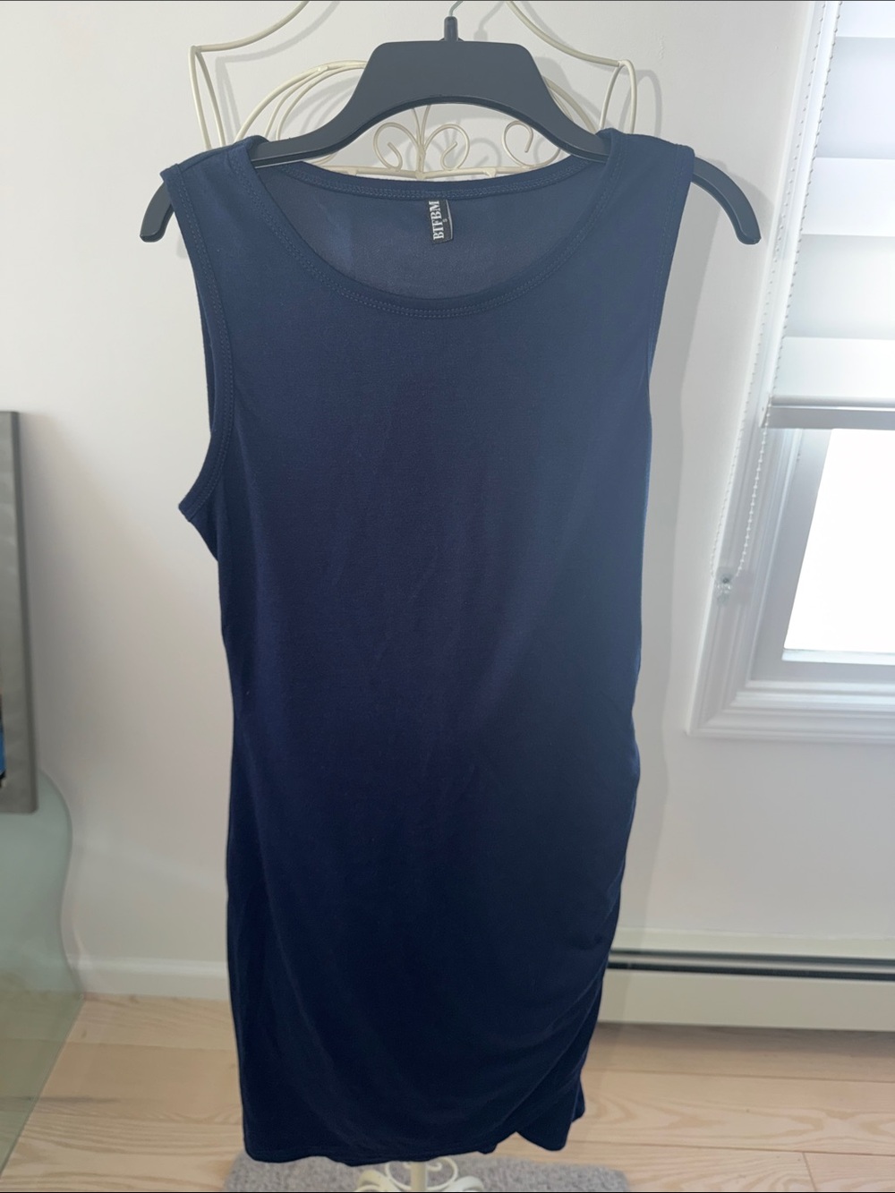 BTFBM Sleeveless Navy Bodycon Dress